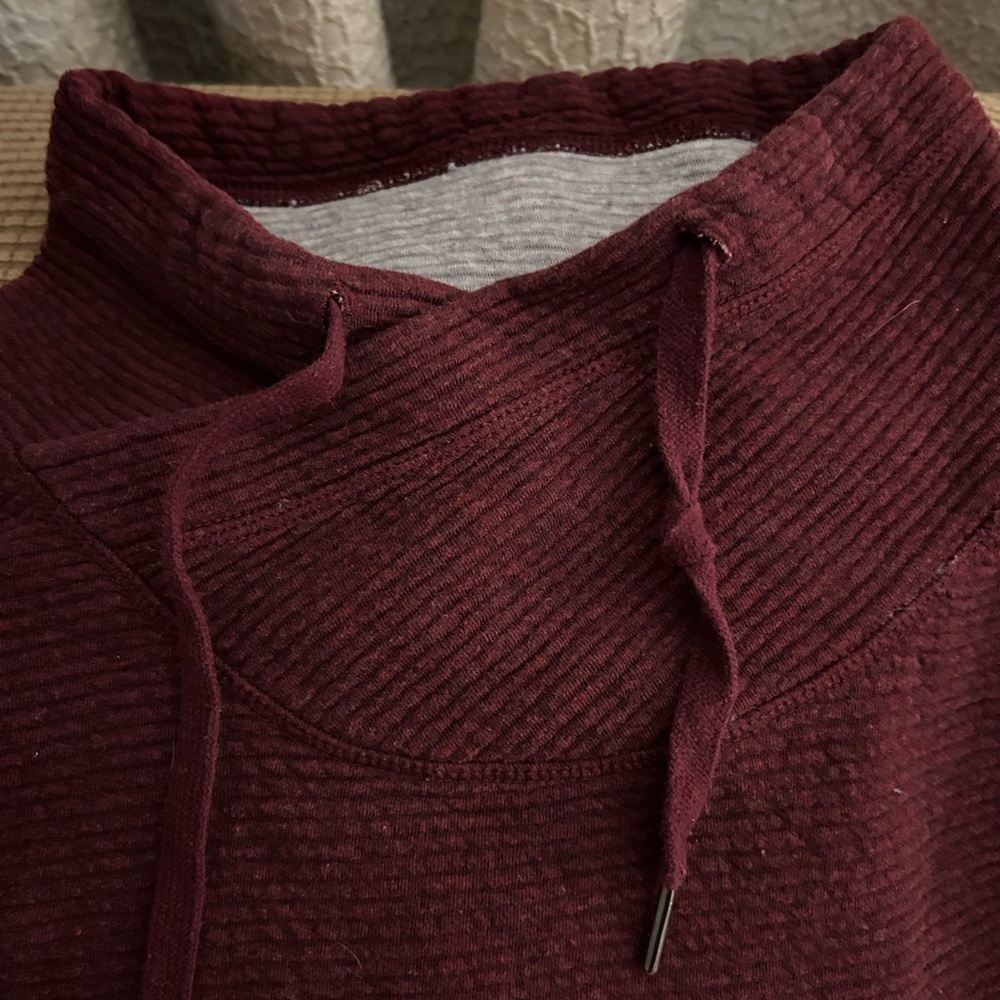 Women’s Wrapped Neck Drawstring Pullover - image 2